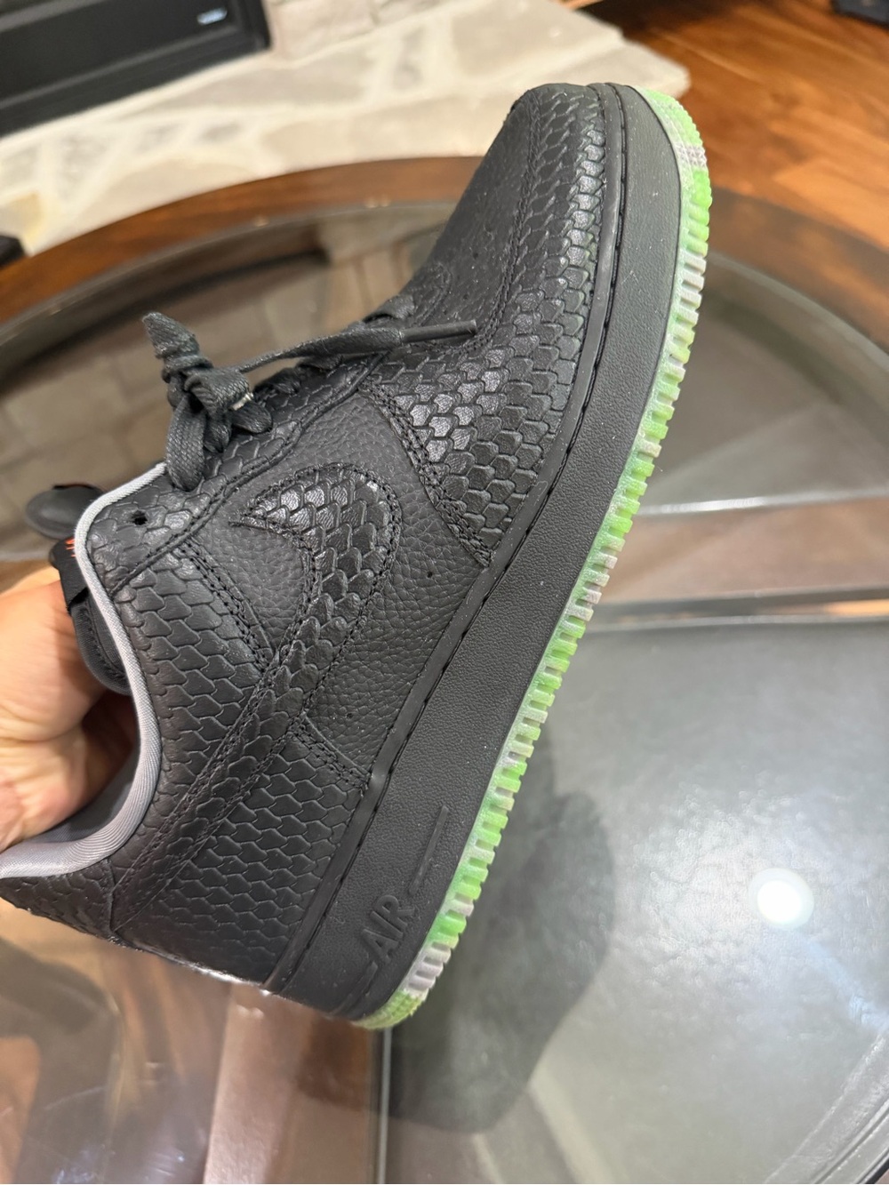 Nike Air Force 1 Low Premium "Halloween" (2023), "Headless Horseman” sneakers. - Picture 11 of 11